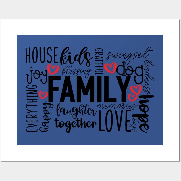 Family Wall Art by holidaystore